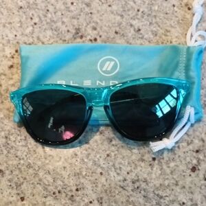 Blendz Aqua Blue Sunglasses